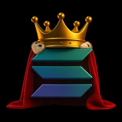 kingsolana_meme's profile picture. Crowned on Solana, feared across every chain

https://t.co/kdtIg4aMs0