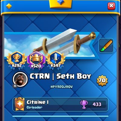 SethBoyCR's profile picture. Ladder: #292, GT: #167, #189, golem ahh player