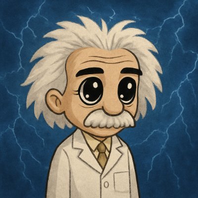 EinsteinOnSol's profile picture. The Einstein of Crypto.