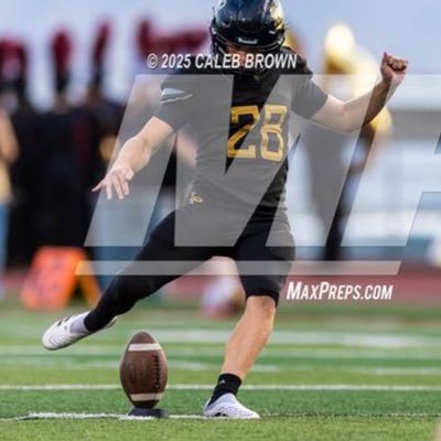 JakeBarker96473's profile picture. 4.5⭐️(Chris Sailer Kicking) UT Kicker// Lone Peak #28// 4.0GPA// CO26//