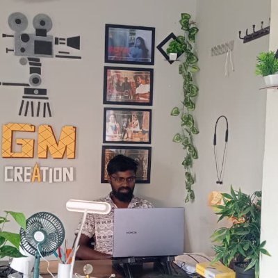 GMcreation2024's profile picture. director g.m.Abishek prabu | Kaalan | Rathakarai | mamkutty | Kalavali | GOFAI | poradu | VAYAVAN