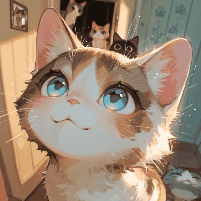 lofinyaa's profile picture. For every cat lover 🐈 a little peace & love 🐾
🔔 https://t.co/jUY5jm5IqR 🎼 COZY VIBES CATS; Lofi 💞 CHILL RNB CATS; R&B 🎷 CAFE JAZZ CATS; Sax 🎵