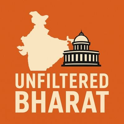 Unfilter_Bharat's profile picture. Official Account Unfiltered Bharat !जहां सत्ता बोले, हम सोचते हैं।
Politics • Opinion • No Spin
!RTs are not endorsement