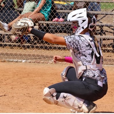 #24 Catcher/ 3 base/ Utility Player Team: Power Surge Frary Hitting-Catching Coach: @train4keeks