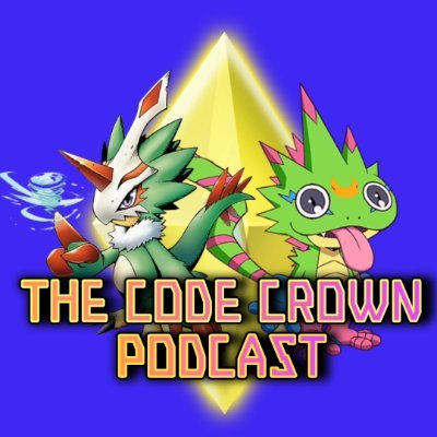 🇮🇪 WE'RE DOING IT LIVE, PAL! 🇮🇪

Welcome to The Code Crown, home to the only peer reviewed Digimon Podcast on YouTube. Your hosts are AJ and Meg.