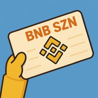 BnbMameSZN's profile picture. #BNB $szn CA: 0x23b35C7f686CAC8 297eA6e81A467286481cA4444 TG: https://t.co/p9nQAJ74P8

BnbMemeSZN