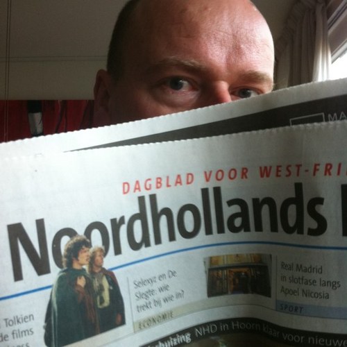 uwverslaggever's profile picture. Ik bericht alhier over mijn werk als verslaggever bij het Noordhollands Dagblad. Op @stiemer de rest van mijn leven.