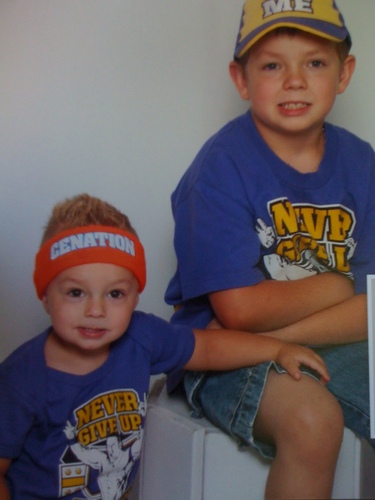 I have two sons.. Dylan and Aidan and they are amazing.. And i am married to the best man a women could ever wish for!