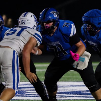 AustinAdams71's profile picture. C/NT | 6’0 285lbs | 3.0 GPA | GCHS (IN) | Contact Info Cell: 765-615-9716 HC: 765-570-3159