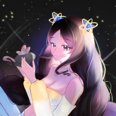 MinkReina's profile picture. 🌌 A celestial squirrel who enjoys art, anime, and gaming! | pfp/bg: @melumii_ | model: @yukikaedeart | art tag: #minkerart