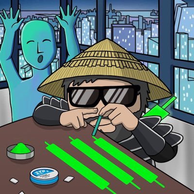 cryptopecho's profile picture. road to being able to quit my job and retire my parents