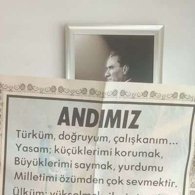 mogzhnates's profile picture. 🇹🇷 Ne mutlu Türk'üm diyene 🇹🇷
♥️ Mustafa Kemal ATATÜRK. ♥️