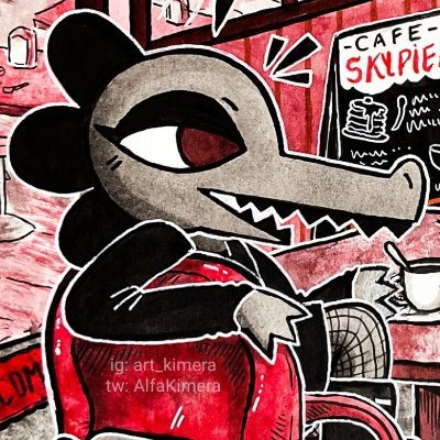 CoolDisneyMew's profile picture. Otherkin Transfem Gator
(she/her, 19)
Interests: Night in the Woods, UTDR, Celeste, Ultrakill, 
PFP and Banner by @AlfaKimera
