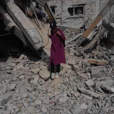 sahar_farouq85's profile picture. From the stricken city of Gaza, where hunger and pain devour our bodies after the destruction of our homes and land, and our psyche has reached rock bottom, hel