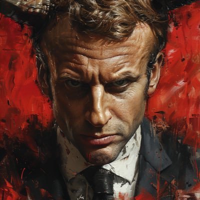stephanouty's profile picture. Le président de la République comme vous ne l’avez jamais vu. Tant que la caricature n’est pas interdite 🚫 j’en profite… #Macron #Caricature #Gouvernement #IA