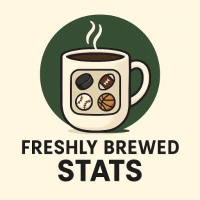 BrewedStats's profile picture. Getting into the stats world of sports.