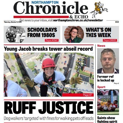 Chronicle and Echo - the weekly newspaper for Northampton. Breaking news online all day, every day.