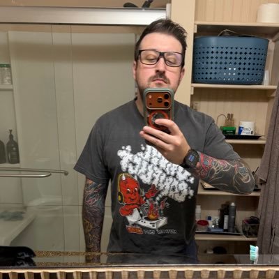 DARTHSIXSIXSITH's profile picture. Sober. Hardcore. Metal. Horror. Fantasy. Sci-Fi. Book Nerd. Just some neurodivergent dork with a mustache. IG: @darthcoorslight