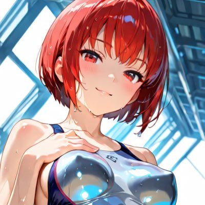 subject_FA07286's profile picture. AIartでちょっと叡智な女の子をお届けします #Aiart #競泳水着