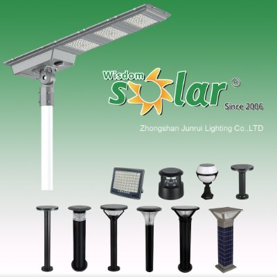wisdomsolar_jr's profile picture. We are a 20-year-old OEM and ODM solar lighting factory in Zhongshan, China, mainly manufacturing solar street lights, solar garden lights, solar flood lights.
