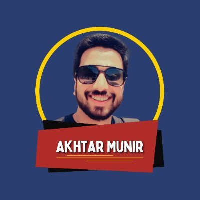 AkhtarMunirpk's profile picture. journalists||
Social Media||
YouTube || Instagram || TicTok || Facebook
AkhtarMunirpk