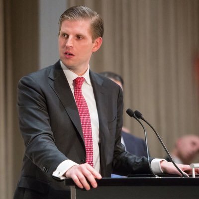 EricTrump82's profile picture. Fan page of Executive Vice President of The @Trump Organization. Husband to @LaraLeaTrump. Large advocate of @StJude Children's Hospital @TrumpWinery. #MAGA