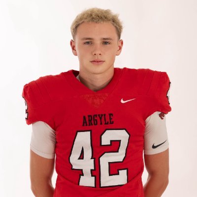 TC_Stebbins2026's profile picture. Argyle HS | 2026 | 4.5⭐️K/P | 3.7 GPA |Football/Track | 6'2” 175 lbs | NCAA ID# 2406324704 https://t.co/0SS2EYUAzg