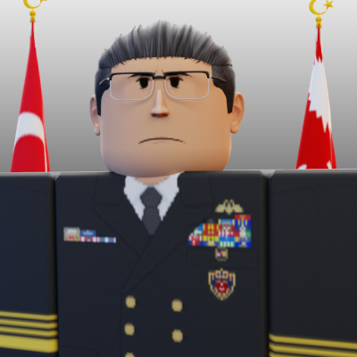 Omer_19381881's profile picture. eteyite99 (d. 29.11.2021, Türkiye, Muğla, Türk Silahlı Kuvvetleri Roblox Deniz Kuvvetleri Komutanı olan Türk bir Oramiral.