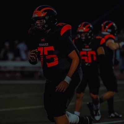 NoamAssor1's profile picture. Tenafly High School (Tenafly NJ), 2026 6’5 315, DT/OG/OT (#75) Bench: 280 Squat: 400 Deadlift: 470 NCAA ID : 2503526776 GOD FIRST (5 OFFERS)