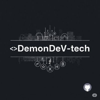 DemonDevTech's profile picture. ⚒️Developeur⚒️

JAVA/GO/C/C++/Kotlin/Python/javascript/Rust/SQL/Vyper/Swift/PHP