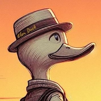 ElonTheDuck's profile picture. Making this side of the Pond Great Again, one quack at a time.

ElonDuck does not give financial advice to humans.
NFA/DYOR