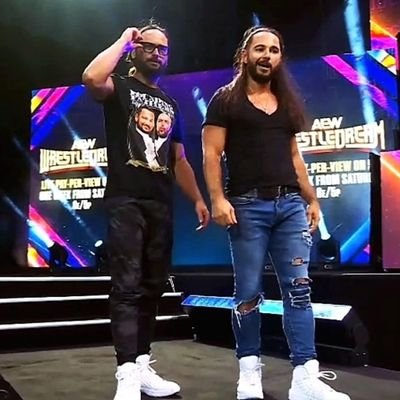 Lindsey62152576's profile picture. young bucks 4 ever aew elite kenny omega tna wrestling jon moxley