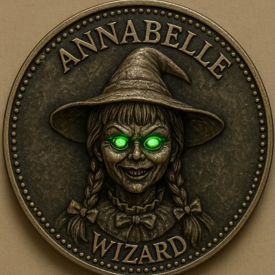 Annabelle_wiz's profile picture. The most cursed token on Solana.
Born of code. Bound by chaos. 🕯️