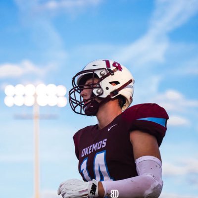 BenRizzi14's profile picture. Okemos HS | 2026 | HT: 6’2 WT: 205 | LB | 3.2 GPA