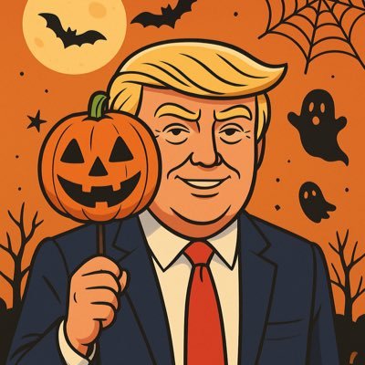 Trumpoween's profile picture. Trumpoween is the spookiest meme coin of the season — where crypto meets costumes, tricks meet treats, and every pump is yuuuge. Join the parade 🎃👻💀💰