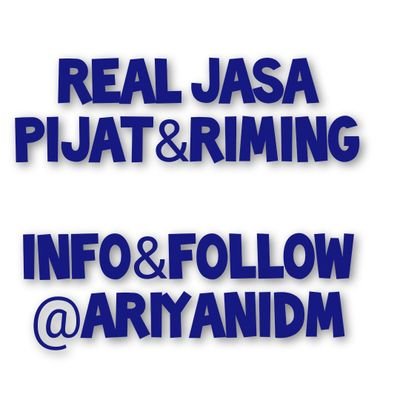ozjhwbzb's profile picture. riI jasa.pjet dan riming.solo https://t.co/9fgIOJN5tM dan folow agar tdk hilang jejak  @ariyaniDM