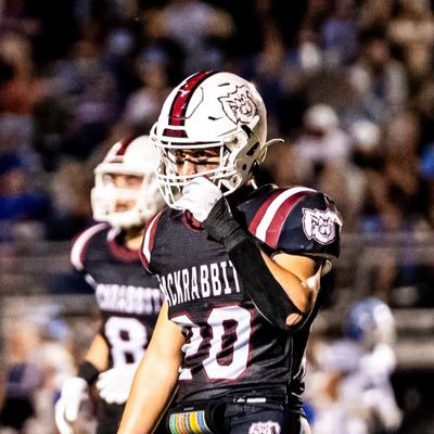 TysonJordan26's profile picture. Bowie HS (TX) | #20 | CO 26 | DE | LB | NCAA ID 2506637102 | ATH {4x Sport ATH } 5’11 200 lbs | 3.4 GPA | 4.8 40 | tysonjordan886@gmail.com | 940-233-3447 |
