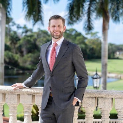 ETrump1948's profile picture. Eric Trump is the Executive Vice President of the Trump Organization 🇺🇸. OUT FOR THE BETTERMENT OF THE WORLD IS TIME FOR JUSTICE AND CHANGE@.