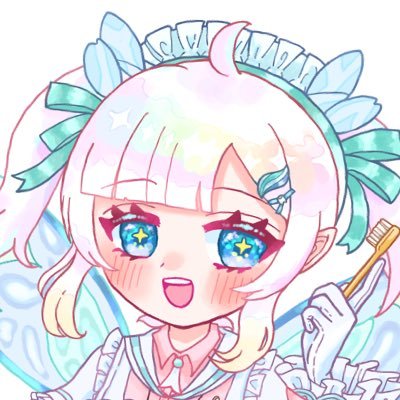Enamelly_'s profile picture. こんトゥース☝️エナメリィだよ！歯科系妖精VTuber🦷🧚🏻‍♀️┊︎個人勢┊︎1月8日デビュー🎂┊︎歯科の豆知識発信中🦷┊︎ ママパパ #amakake_live2d ┊︎#新人VTuber￤総合 #エナメリィ ┊︎配信 #エナ見てメリィ￤FA #エナメリスケッチ┊︎飯ﾃﾛ #エナちゃん食べてメリィ┊︎