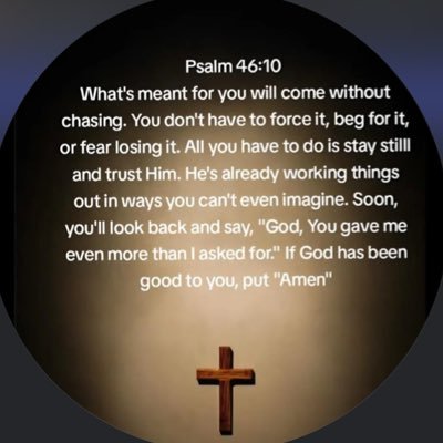 JobeOuman23349's profile picture. Learn to do right; seek justice. Defend the oppressed. Take up the cause of the fatherless; plead the case of the widow.✝️👏🏿