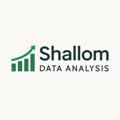 ShallomIfeoluwa's profile picture. 📊 Data Analyst | Turning raw data into clear insights 📈 Passionate about analytics, Excel, SQL & Python 🧠 Lifelong learner | #DataScience #Analytics