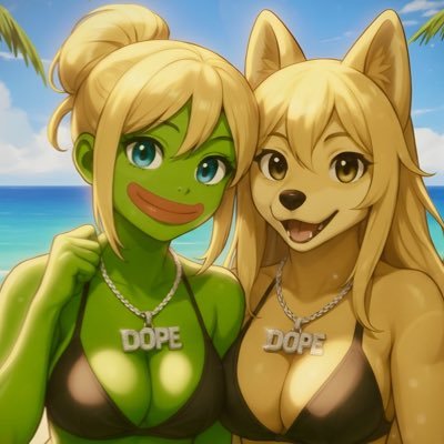 dopecoinx's profile picture. DOGE + PEPE = $DOPE simple as that