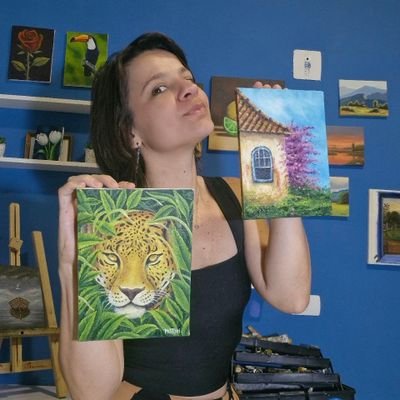 AteliePastori's profile picture. 👉🏻 Artista Plástica 
🎨 Toda semana lançando tutoriais de pintura!
🖌Pinturas com técnica à óleo 🎨 
✨️Venham aprender a pintar comigo! 🖌🎨