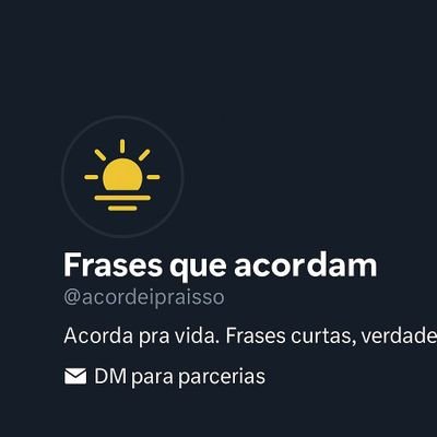 acordeipraisso's profile picture. 💡✨ Apoie o perfil com bonificações!  
Conteúdo diário que inspira e motiva.  
🙏 Obrigado pelo carinho!😍

📩 DM para parcerias📝
