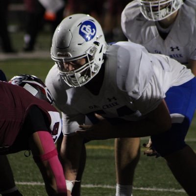 JacobH54_'s profile picture. Oak Creek High School C/O 27 | 4.0 GPA | O-Line #54 | 6’2” 270 lbs | Varsity Offensive Guard/Center | Email: jacobharris8732@gmail.com