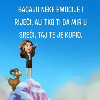 IustitiaMiss1's profile picture. Intelektualna oštrina.  Vatrena i topla duša. Empata. Humor  i lake teme. U potrazi za ...Suncem. DM-ako si zanimljiv.
https://t.co/pbXKO1SNN8 ?