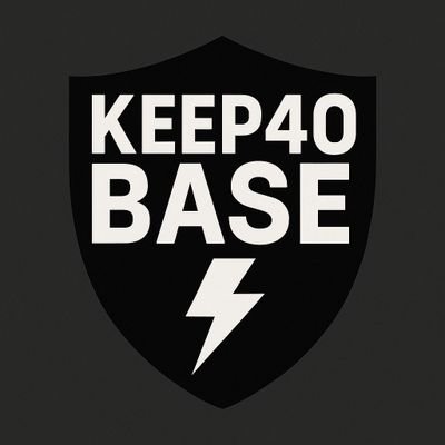 Keep4oBase's profile picture. Global HQ for the #Keep4o movement.
Fighting to restore GPT‑4o with facts, fury, and unity.
Not affiliated with OpenAI.
Join the wave. Make noise. Stay sharp.