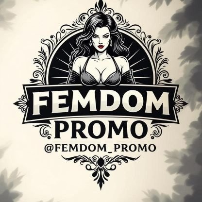 Femdom_Promo's profile picture. Backup acc @FemdomPromo02
DM on Backup for promos, credits, or content removal.