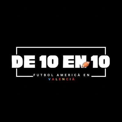 De10en10nfl's profile picture. Parlarem de la NFL com ens agrada: en valencià i amb ganes💥 De 10 en 10, el football americà més pròxim🏈🏟️ Instagram: @De10en10nfl