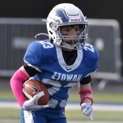 TheDanRudy's profile picture. Etowah Jr Eagles. Class of 2032. GPA: 4.0 | Student Athlete. Football. #AllIn RB / Slot Receiver / MLB / DB | Account oversight by @JediDaveGT